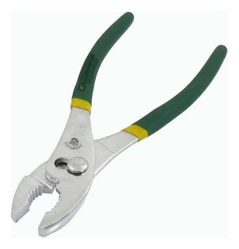Pinza Regulable Dos Posiciones 8 Deslizante Forjada Jadever Color Verde Oscuro 8cm