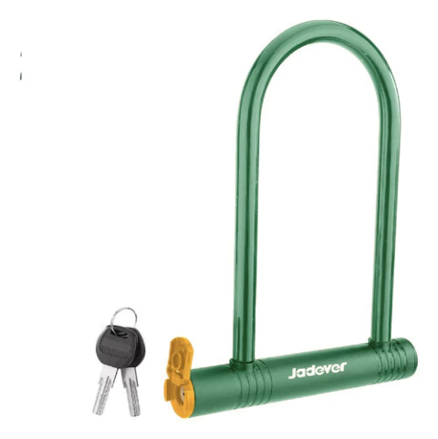 Candado Para Bicicleta Acero Forma U 105x210mm + 2 Llaves