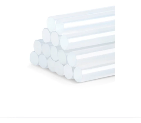 Paquete De 1 Kg De Barra Silicona 10cm X 7mm Jadever Transparente