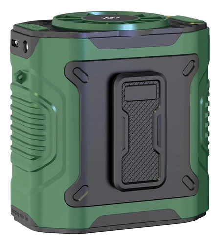 Ventilador Portatil Inalambrico Cintura 5000mah Recargable Verde Oscuro