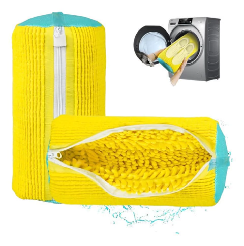 Funda Para Zapatillas De Lavado Para 2 Zapatillas Microfibra