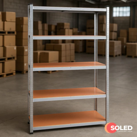 Estanteria 700mmx300mmx1500mm 5 Estantes Jadever Jdts1a73 - comprar online