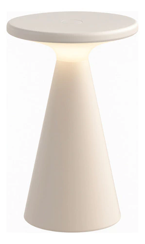 Velador De Mesa Space Blanco Inalambrica Led Usb Diseño