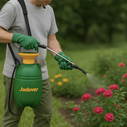 Pulverizador Jadever Jdrs1550 Manual 5l Compresión Verde Verde Oscuro