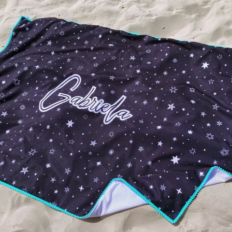 Canga Toalha Personalizada | Estampa Estrelas