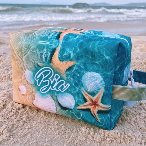 Necessaire Box Personalizada | Estampa Mar