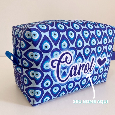 Necessaire Box Personalizada | Estampa Olho Grego