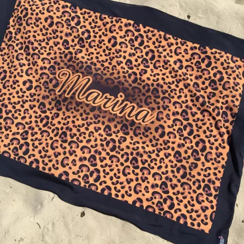 Canga de Praia Personalizada | Estampa Animal Print