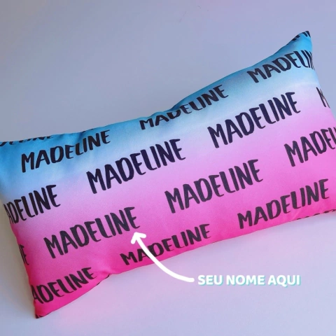 Almofadinha Personalizada | Estampa Degradê
