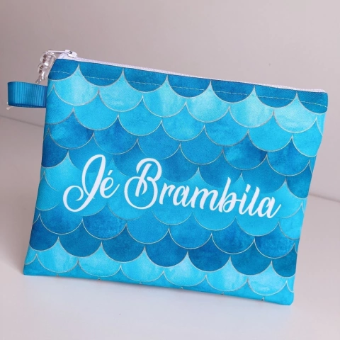 Necessaire Clutch Personalizada | Estampa Sereia