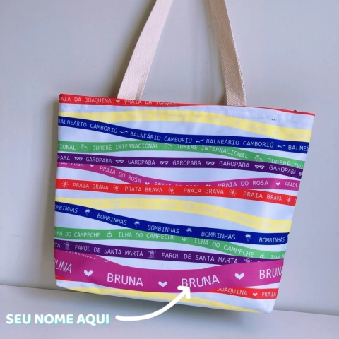 Bolsa Slim Personalizada | Estampa Fitinhas