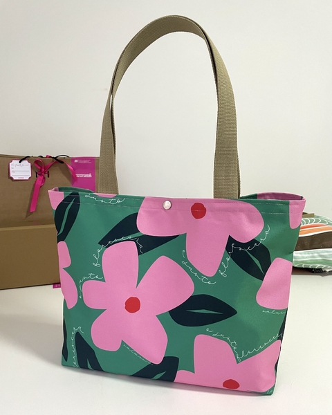Bolsa Slim Personalizada | Estampa Florescer