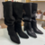 Botas Alisse Gamuza Negro en internet