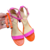 Cloe bicolor Fucsia Naranja - tienda online