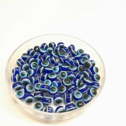 Ojo turco AZUL 6 mm
