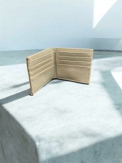 BILLETERA TEJIDA BEIGE 43974 en internet