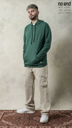 BUZO CANGURO BASICO OVERSIZE 42050