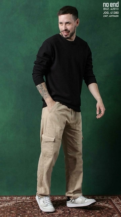PANTALON CARGO ANCHO 42358