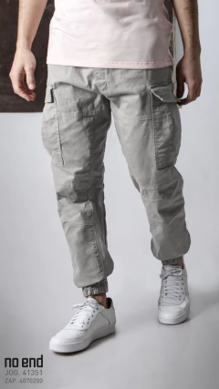 JOGGER CARGO GABARDINA 41351