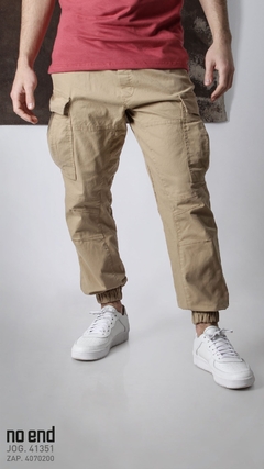 JOGGER CARGO GABARDINA 41351