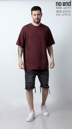 REMERA LISA OVERSIZE 39755 - comprar online