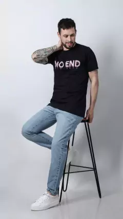REMERA NO END LETRITAS 43728