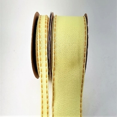 Fita Jeans Sinimbu Pespontada - Amarelo Claro - Rolo