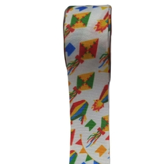 Fita de Gorgorão Bela Fita - Junina - Grupo C - Rolo com 10 metros - Fitas de Gorgorão Sanding, Bela Fita, Apliques, bico de pato, meias de seda, colas.  Bella Rosa Fitas