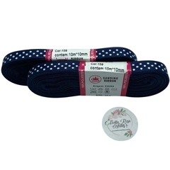 Fita gorgurão Sanding Poá - 10 mm - Rolo - loja online
