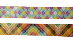 Fita de gorgurão Halley - Estampada - 38 mm - Rolo - comprar online