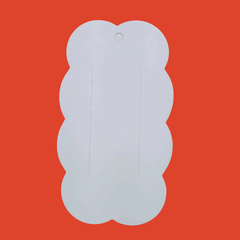 Embalagem Nuvem para Hair Clip - Cor Branca - Pacote com 50 unidades - comprar online
