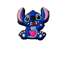 Aplique Emborrachado Stitch e Angel Alegres - Unidade na internet