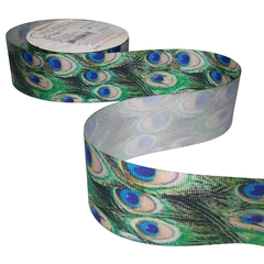 Fita de Gorgurão Estampada Cinderela 38mm - Metro na internet