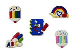 Apliques Emborrachados Escolares - Grupo F - Unidade