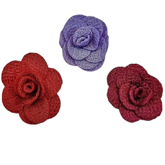 Apliques Florzinha de tecido -2,5 cm - Grupo "B" - Unidade - comprar online