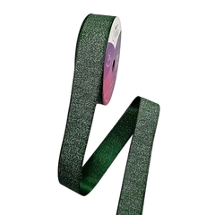 Fita de Cetim com Lurex Cinderela - 22 mm - Rolo - loja online