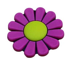 Apliques Emborrachados Flores da Estação Primavera - Margarida - Unidade - Fitas de Gorgorão Sanding, Bela Fita, Apliques, bico de pato, meias de seda, colas.  Bella Rosa Fitas