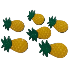 Apliques / Botões Plásticos P - Pacote com 5 unidades - Fitas de Gorgorão Sanding, Bela Fita, Apliques, bico de pato, meias de seda, colas.  Bella Rosa Fitas