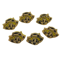 Apliques Botões de Plástico - Junino - Unidade - comprar online