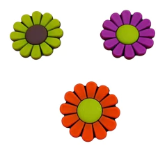 Apliques Emborrachados Flores da Estação Primavera - Margarida - Unidade - comprar online