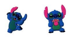Aplique Emborrachado Stitch se Divertindo - Unidade