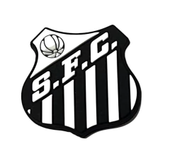 Apliques Emborrachados Símbolos de Times de Futebol - Unidade - Fitas de Gorgorão Sanding, Bela Fita, Apliques, bico de pato, meias de seda, colas.  Bella Rosa Fitas
