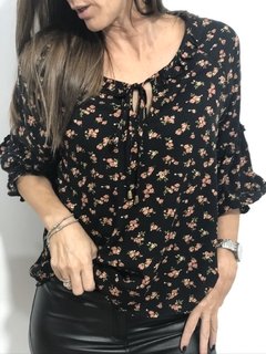 Blusa Anita negra