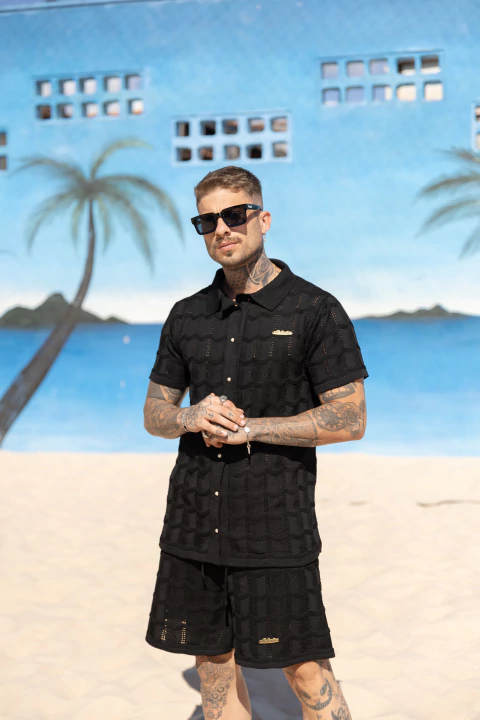 Conjunto Tricot - Ibiza Preto - comprar online