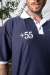 Camiseta Polo Over +55 - (Azul Marinho) - Calmo Store