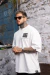 Camiseta Oversized Brasil - Legends (Off White) - Calmo Store