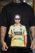 Camiseta Oversized Brasil - Carrara (Preto) na internet