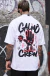 Camiseta Oversized - maskot - branca - comprar online