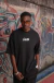 Camiseta Oversized - porpuse - preta