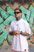 Camiseta Oversized - hands - branca